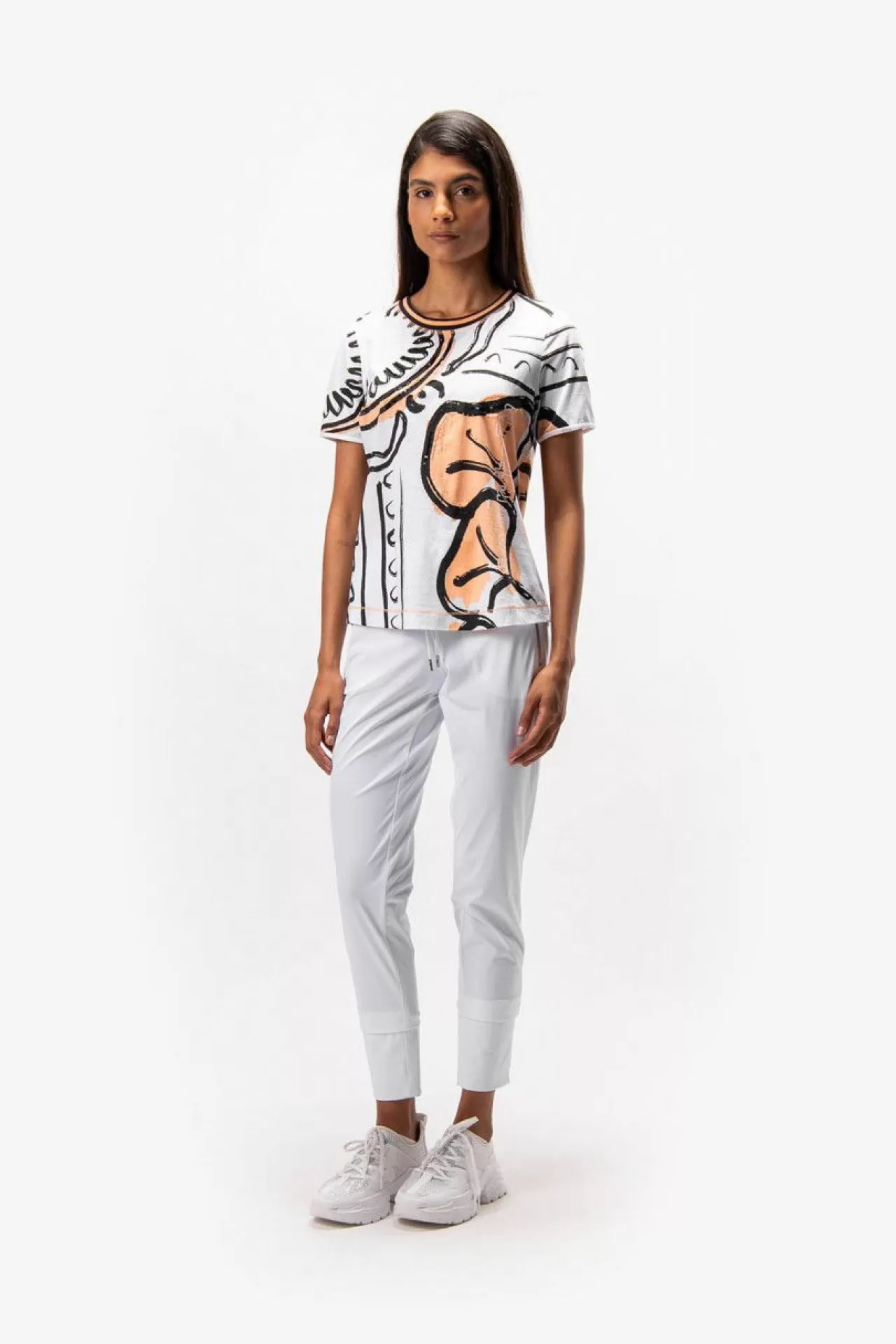 Bedruckte Kurzarm-Shirt^Sportalm Cheap