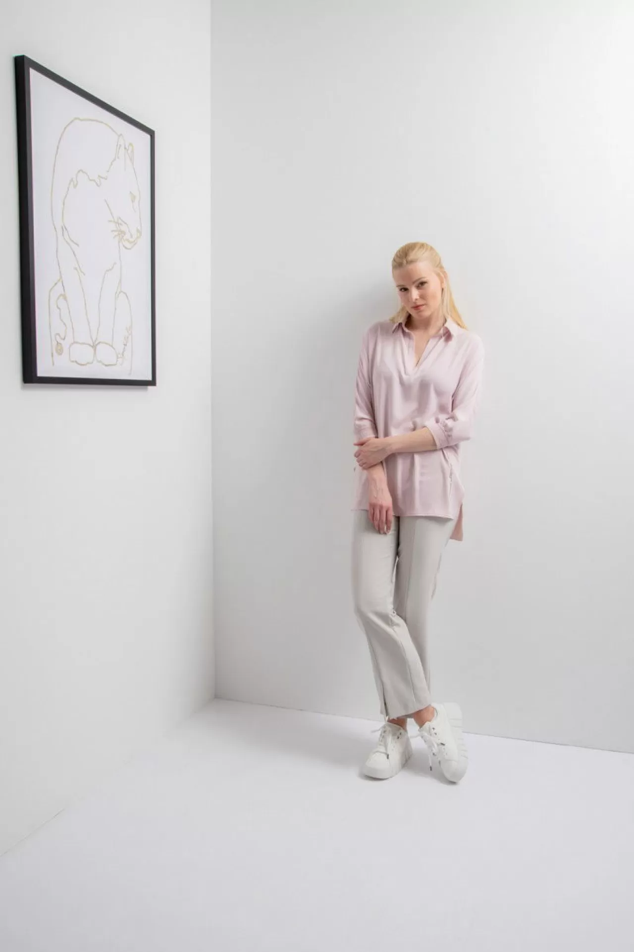 Bluse Aus Materialmix^Sportalm Clearance