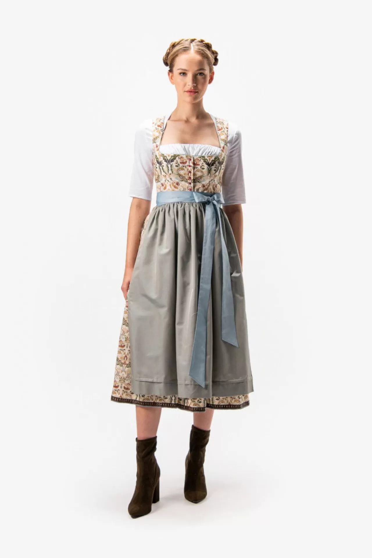 Dirndl Mit Floralem Muster^Sportalm Flash Sale