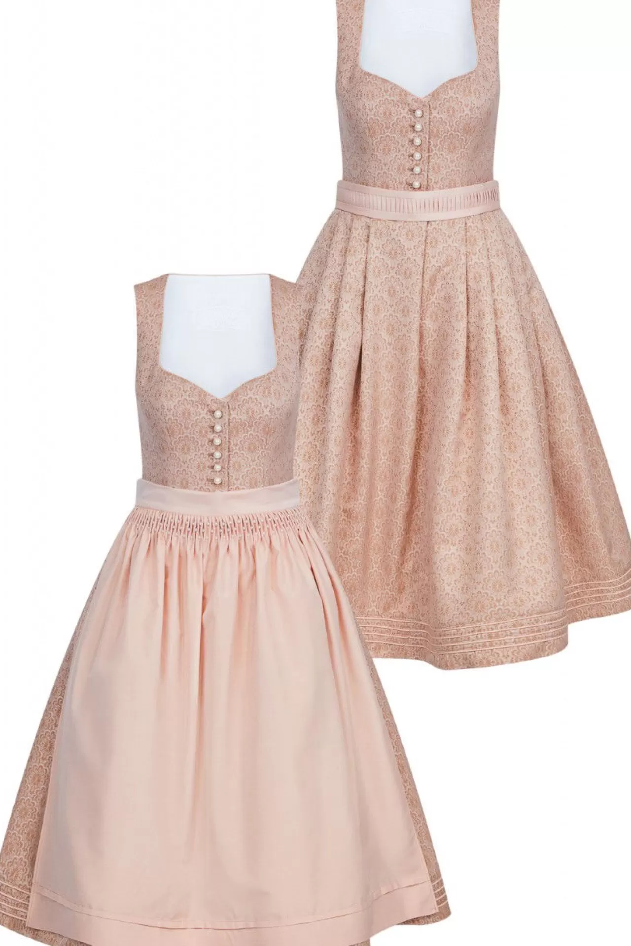 Dirndl Mit Schimmernder Schürze Und Zusätzlichem Gürtel^Sportalm Sale