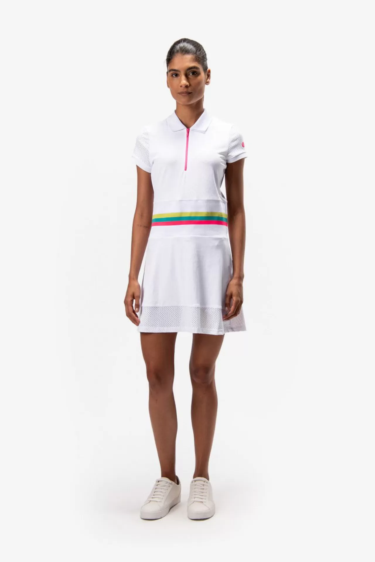 Golfkleid Mit Strickkragen^Sportalm New