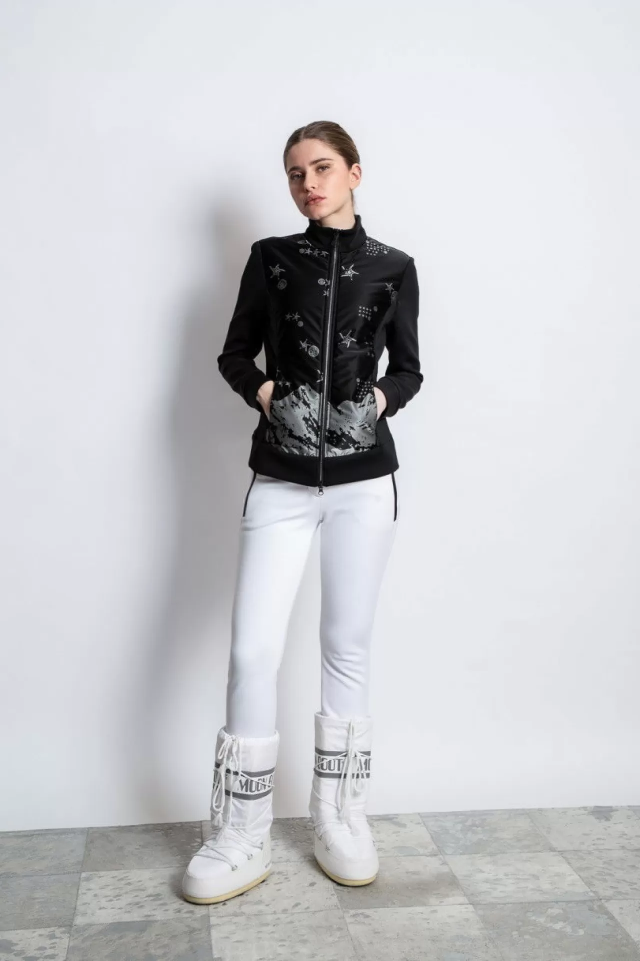 Jersey-Jacke Mit Print^Sportalm Outlet