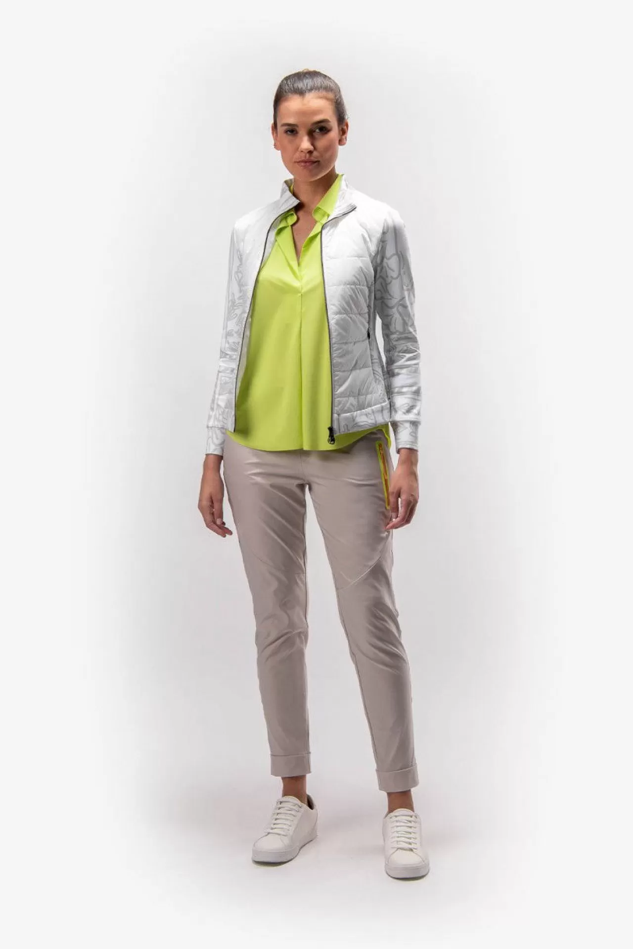Klassische Fleece-Jacke Mit Wattiertem Vorderteil^Sportalm Cheap