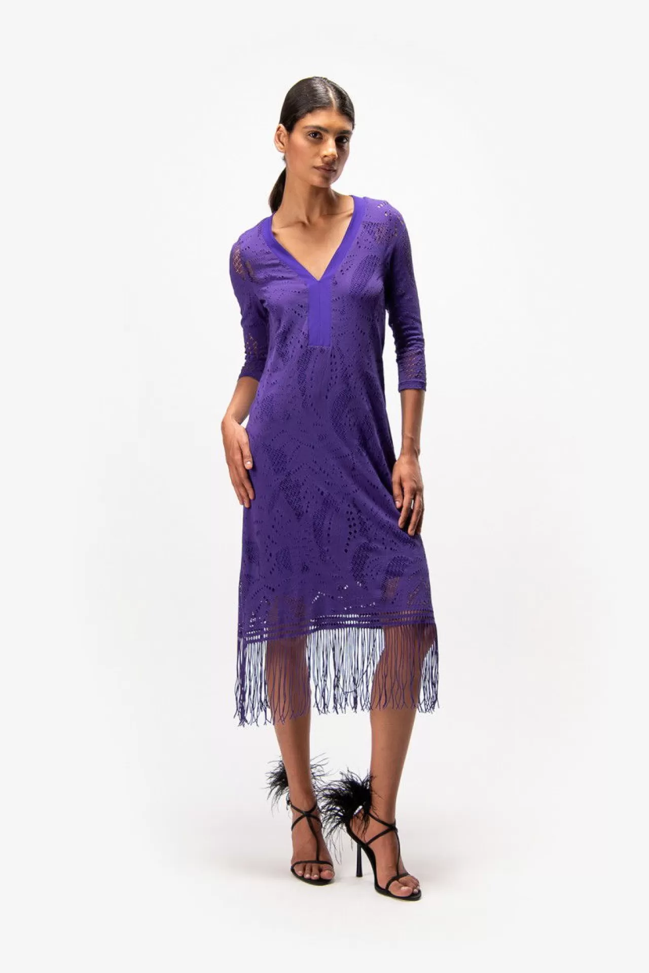 Kleid Mit Ajourspitze^Sportalm Cheap