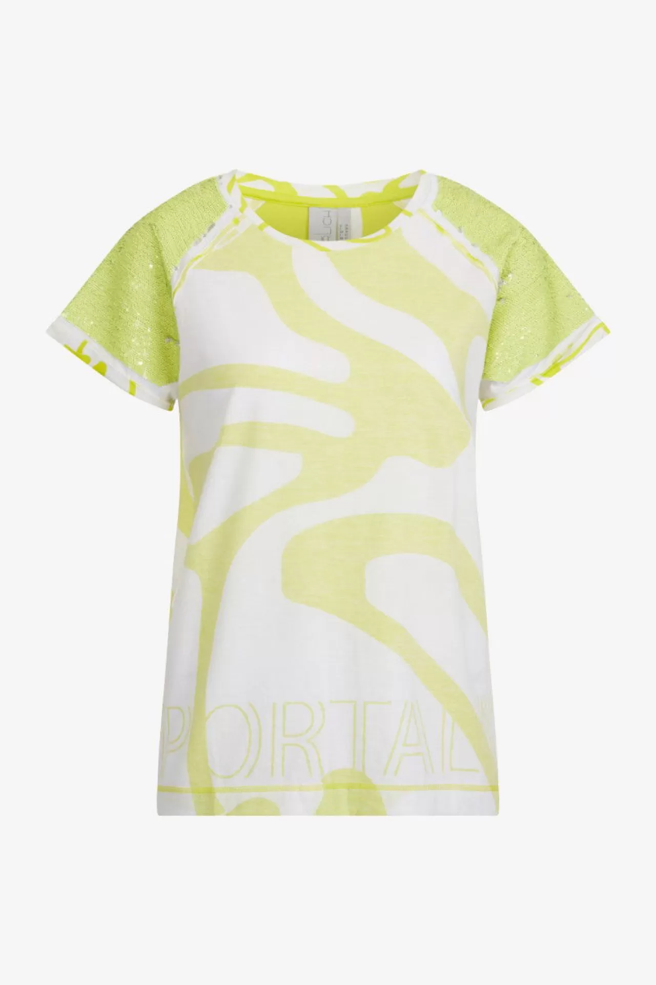 Kurzarm-Shirt Mit Rundhalsausschnitt^Sportalm New