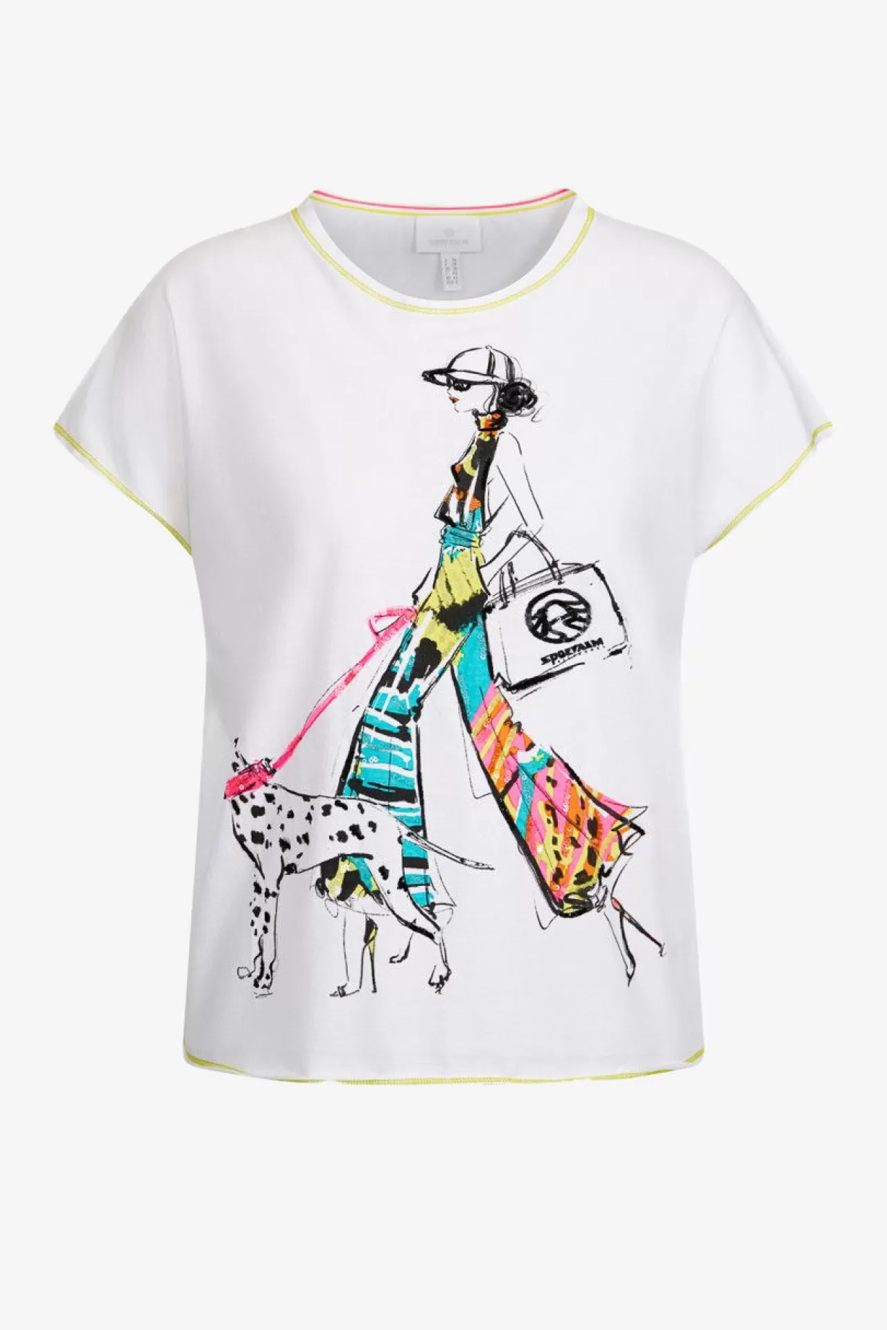 Kurzarmshirt Mit Rundhalsausschnitt^Sportalm Shop