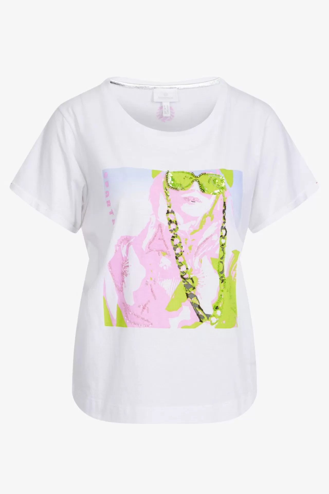 Kurzarm-Shirt Mit Rundhalsausschnitt^Sportalm Cheap