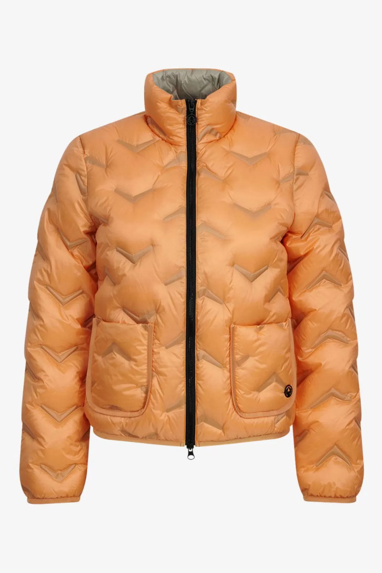 Leichte Daunenjacke Mit Grafischer Prägung In Zackenmuster^Sportalm Fashion