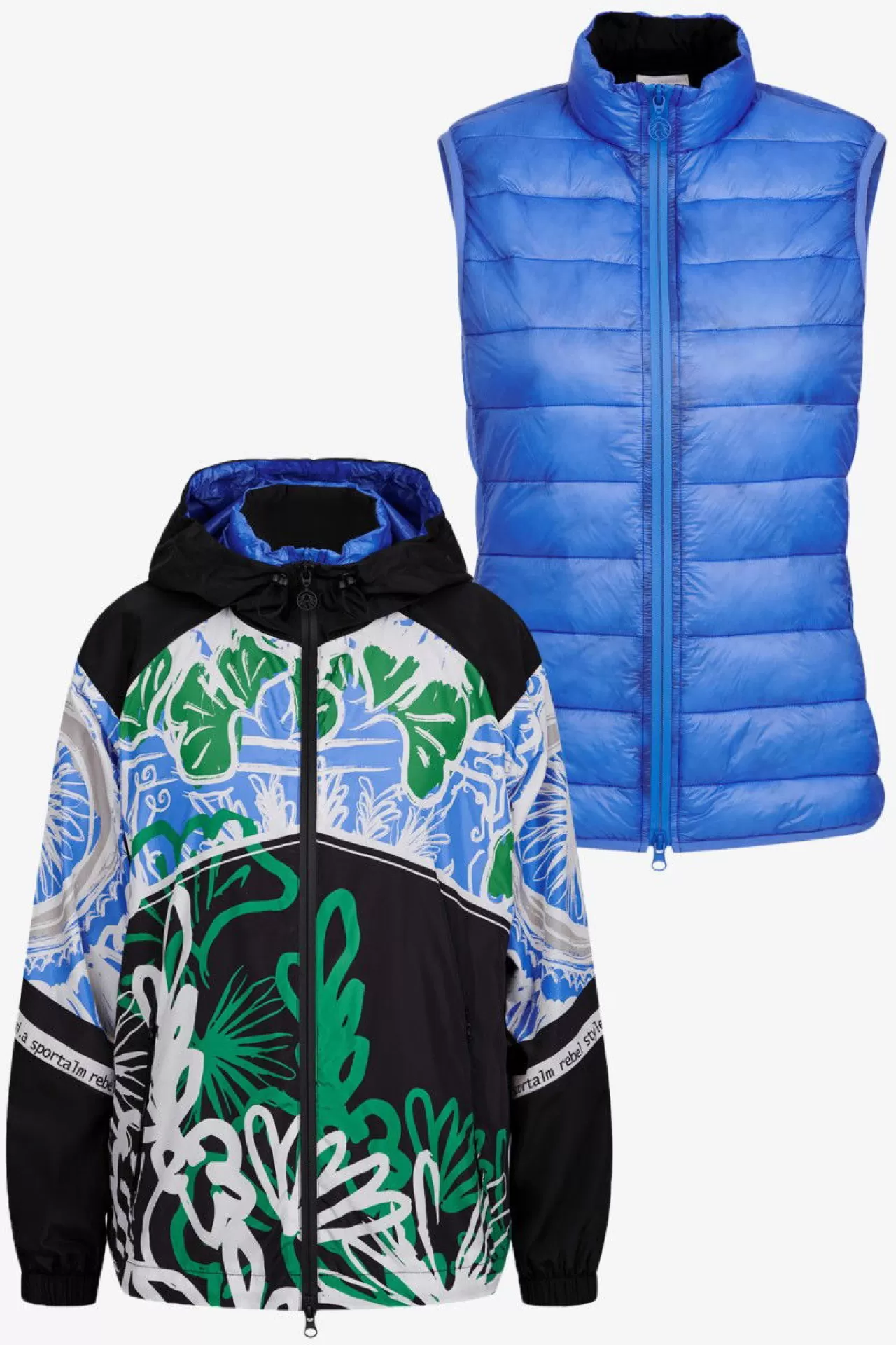 Outdoor-Jacke Mit Kapuze Und Extra Steppweste^Sportalm Hot