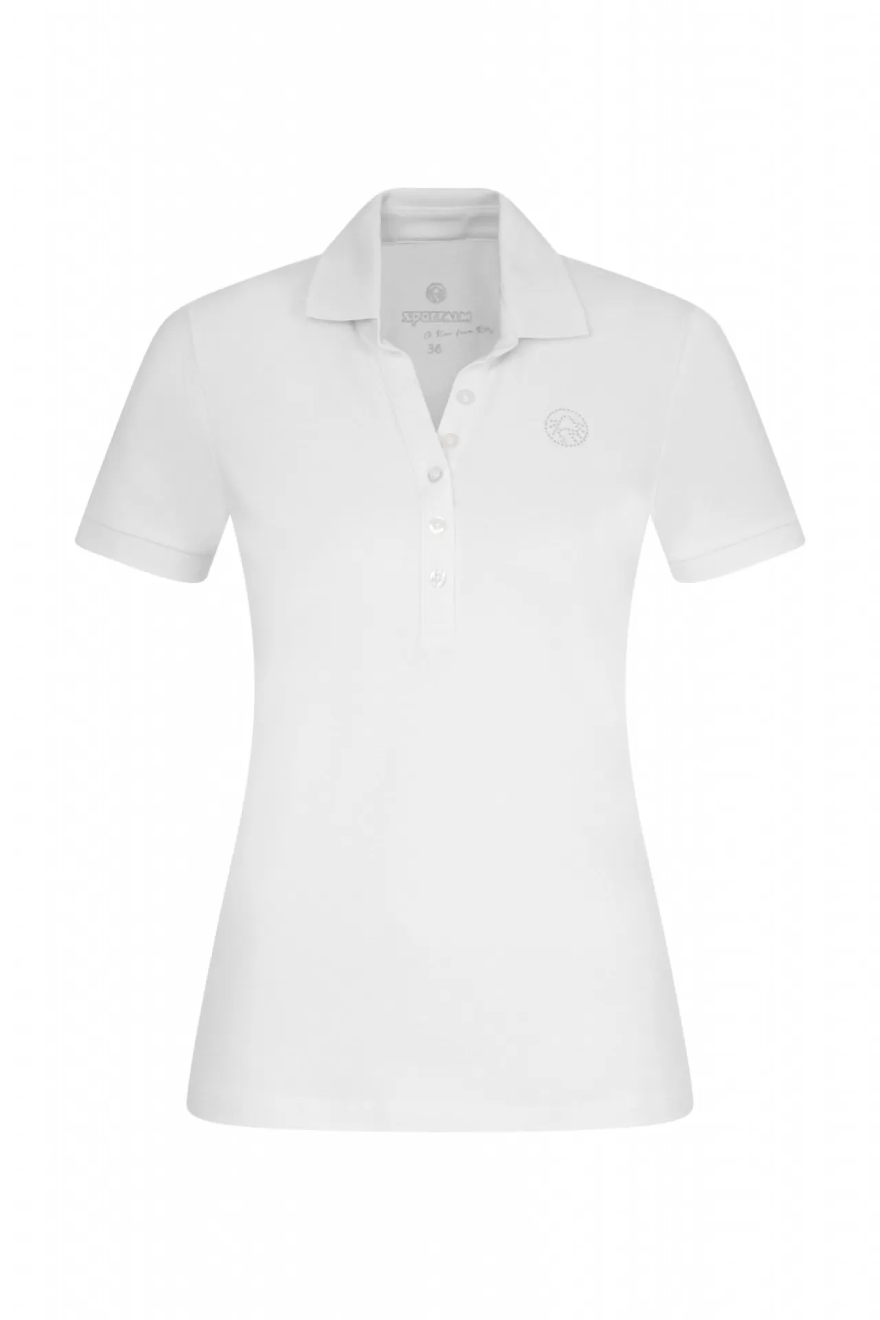 Poloshirt Mit Strassstein-Logo^Sportalm Outlet