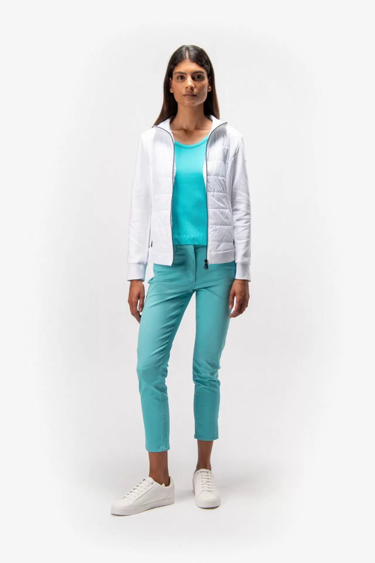 Sportive Jacke Mit Wattiertem Vorderteil^Sportalm Hot
