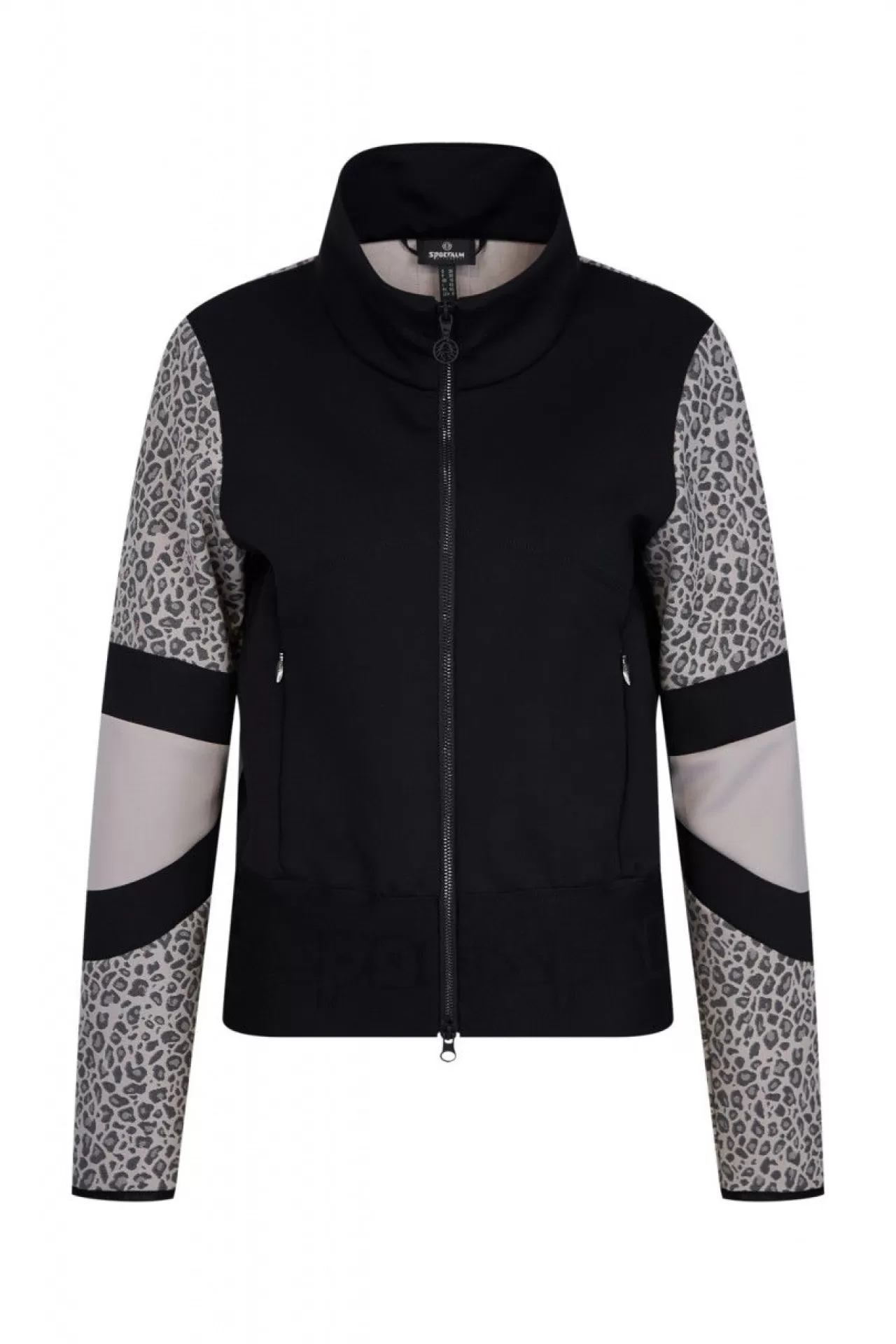 Stehkragen-Jacke Mit Leo-Dessin^Sportalm Cheap