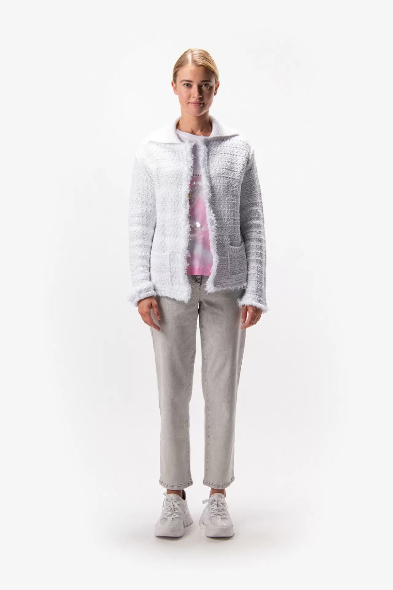 Strickjacke Mit Rippenkragen^Sportalm Sale