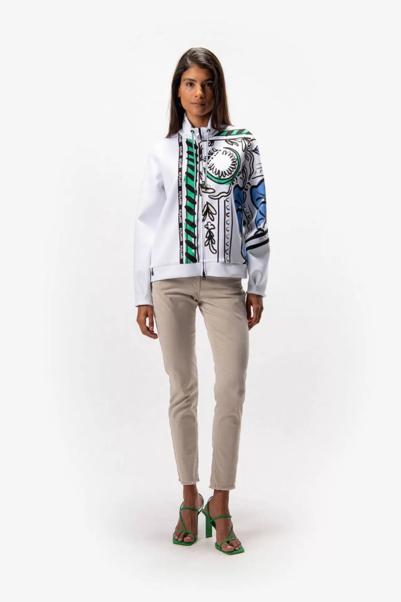 Sweatjacke Mit Muster^Sportalm Hot
