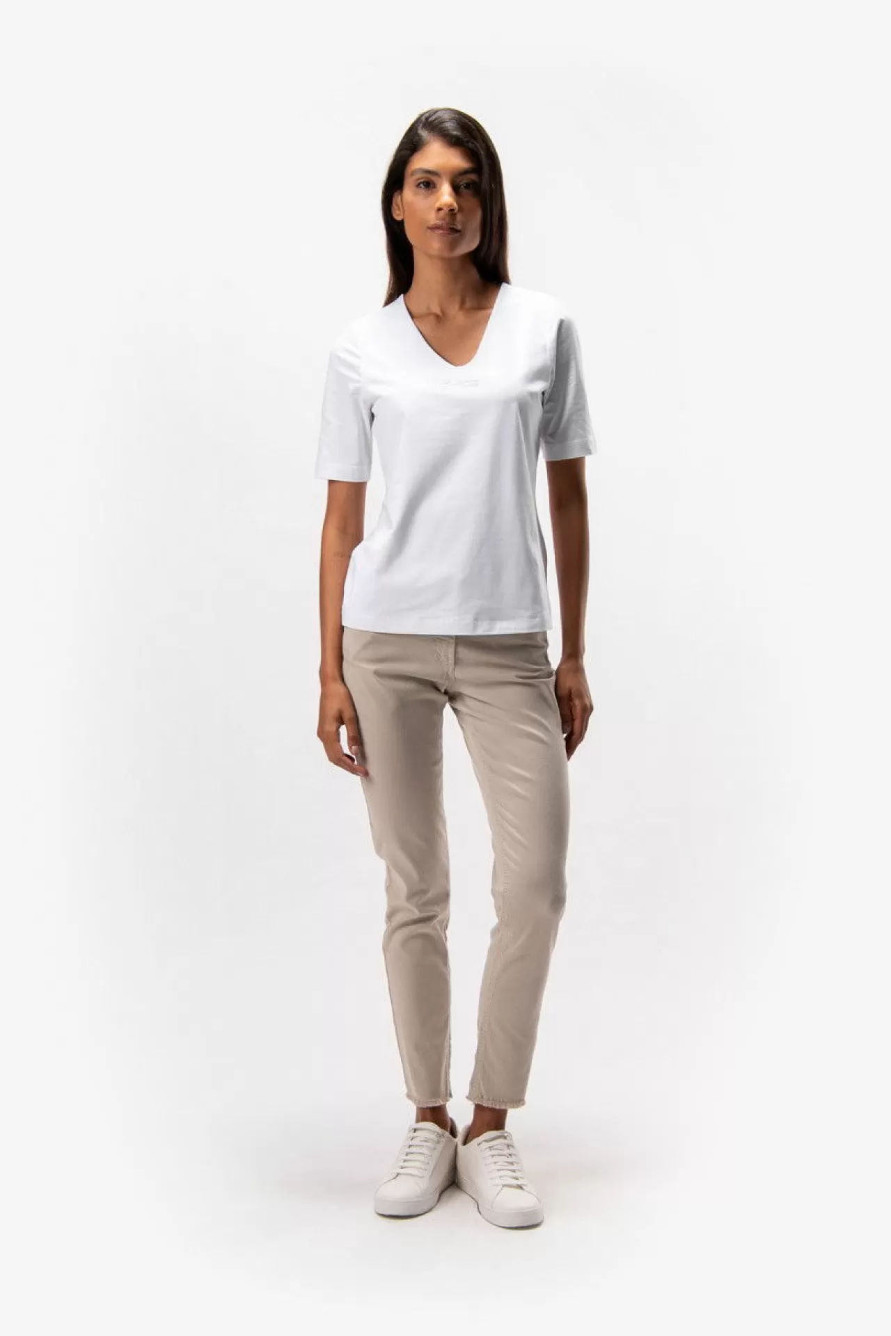 T-Shirt Mit Strasssteinen^Sportalm Hot