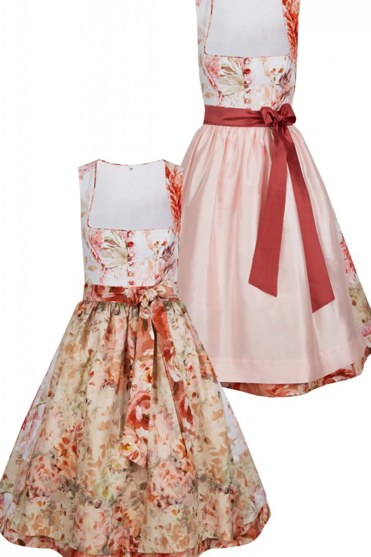 Wunderschönes Dirndl Mit Zwei Schürzen Und Einer Zusätzlichen Schärpe^Sportalm Clearance